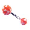 [E6748] - Body Piercing Ball 'Tecno' Orange