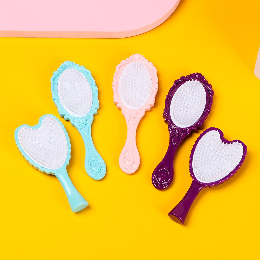 9cm For BJD Dolls Mini Eyelash Eyebrow Combs Doll Accessories Plastic Comb Dollhouse Decorations