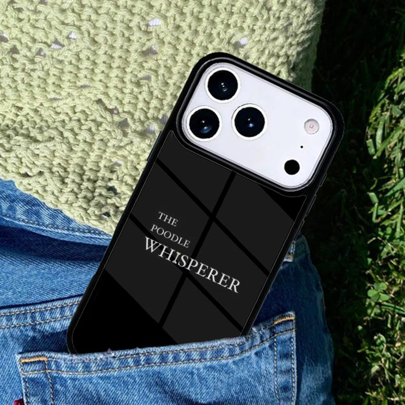 I Prefer My Poodle Over People phone case cover Compatible with for IPhone 17air 16e 15 14 13 12 11Pro Max 17 Air