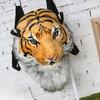 Креативный плюшевый рюкзак с головой тигра — уличная мода для студентов и пар