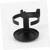 Vaguelly Music Stand Water Cup Holder, Microphone Stand, Cup Holder, Tumbler Cup Cradle, Cup Holder Stand, Metal, Black