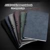 A5/B5 Soft Leather Notebook, Lined Pages, Business Meeting Record Book, Notepad, Student Diary, Subject Notes, 116 Sheets
