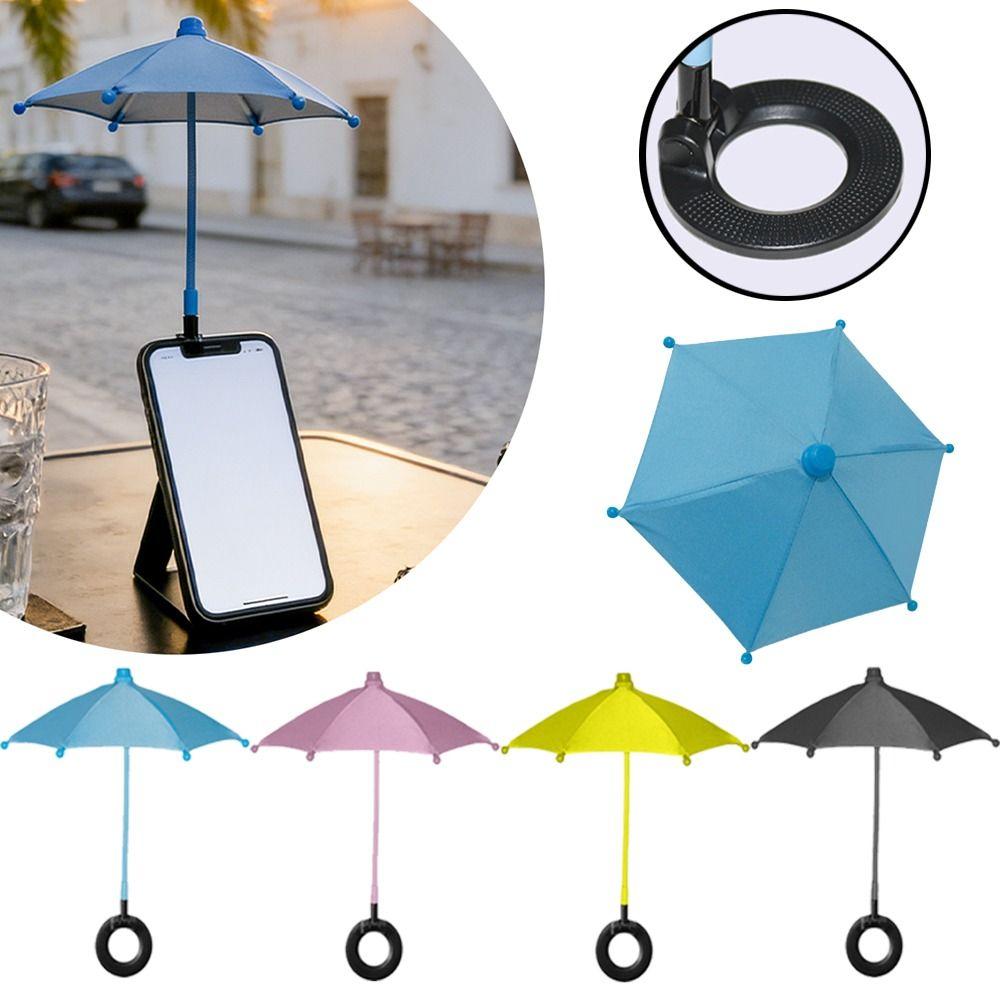 Flexible Angle Design Phone Umbrella Sun Shade Magnetic Phone Stand Cycling Protection