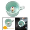 3 Mug Cute Animal Cup Cartoon Ceramics Figurine for Boys Girls Kids - Party Office Morning Mugs