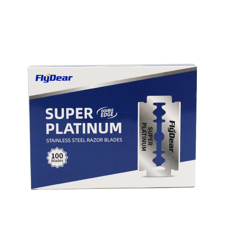 Двусторонние лезвия для мужского бритья и коррекции бровей, 10 штук