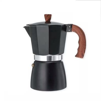 Кофеварка Leeseph Moka Pot, итальянская кофеварка объемом 150 мл, кофемашина для приготовления эспрессо на плите, ручная кубинская кофеварка для кемпинга