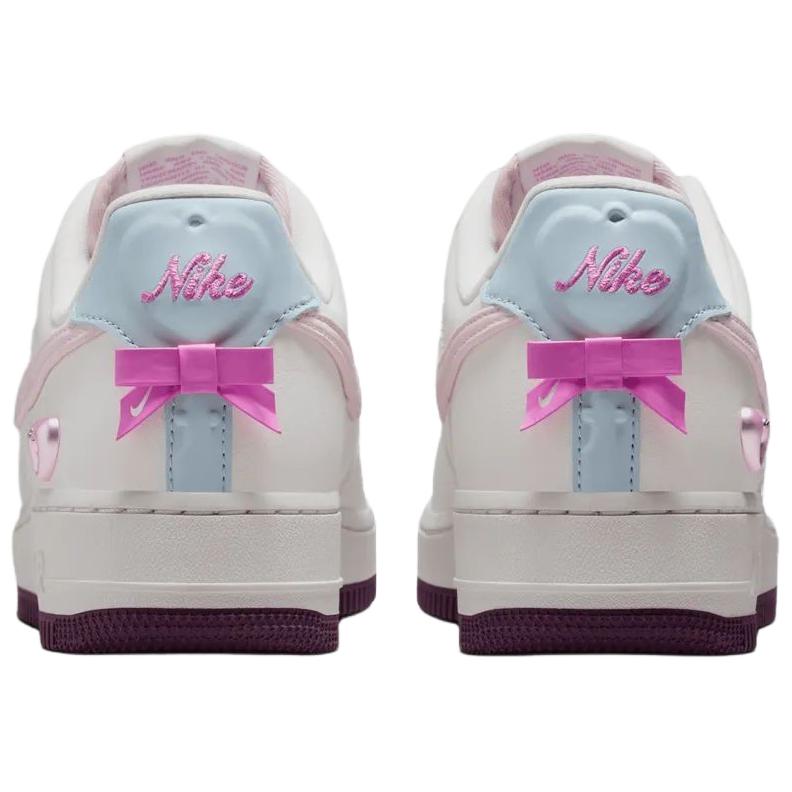 Nike Кроссовки Air Force 1 ко Дню святого Валентина 2026 Женские Кремовый Парус Ил-Красный IQ4937-161