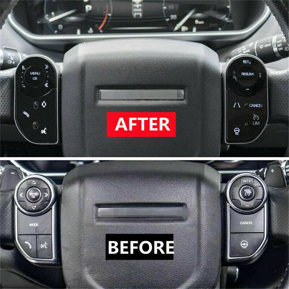 Комплект кнопок управления на руле для Range Rover Sport 14-17 L405 L462