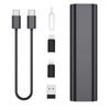 Кабель Usb C на Type C мощностью 60 Вт для iPhone 15 Pro Max Xiaomi Быстрая зарядка Дорожный Многофункциональный USB-адаптер Коробка для хранения карт SD