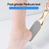 Наностекло Пилка для ног Удалитель мертвой и огрубевшей кожи Эргономичная ручка Нежная скраб-пилка для ног Профессиональный инструмент для педикюра
