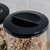 Transparent Dry Food Dispenser Storage Jar BPA Free Large Capacity Easy To Clean Reusable Cereal Container Candy Dispenser