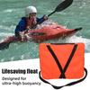 Детская бросаемая плавучая подушка, одобренная Береговой охраной США, квадратная, для безопасности на лодке, спасательная подушка, каяки
