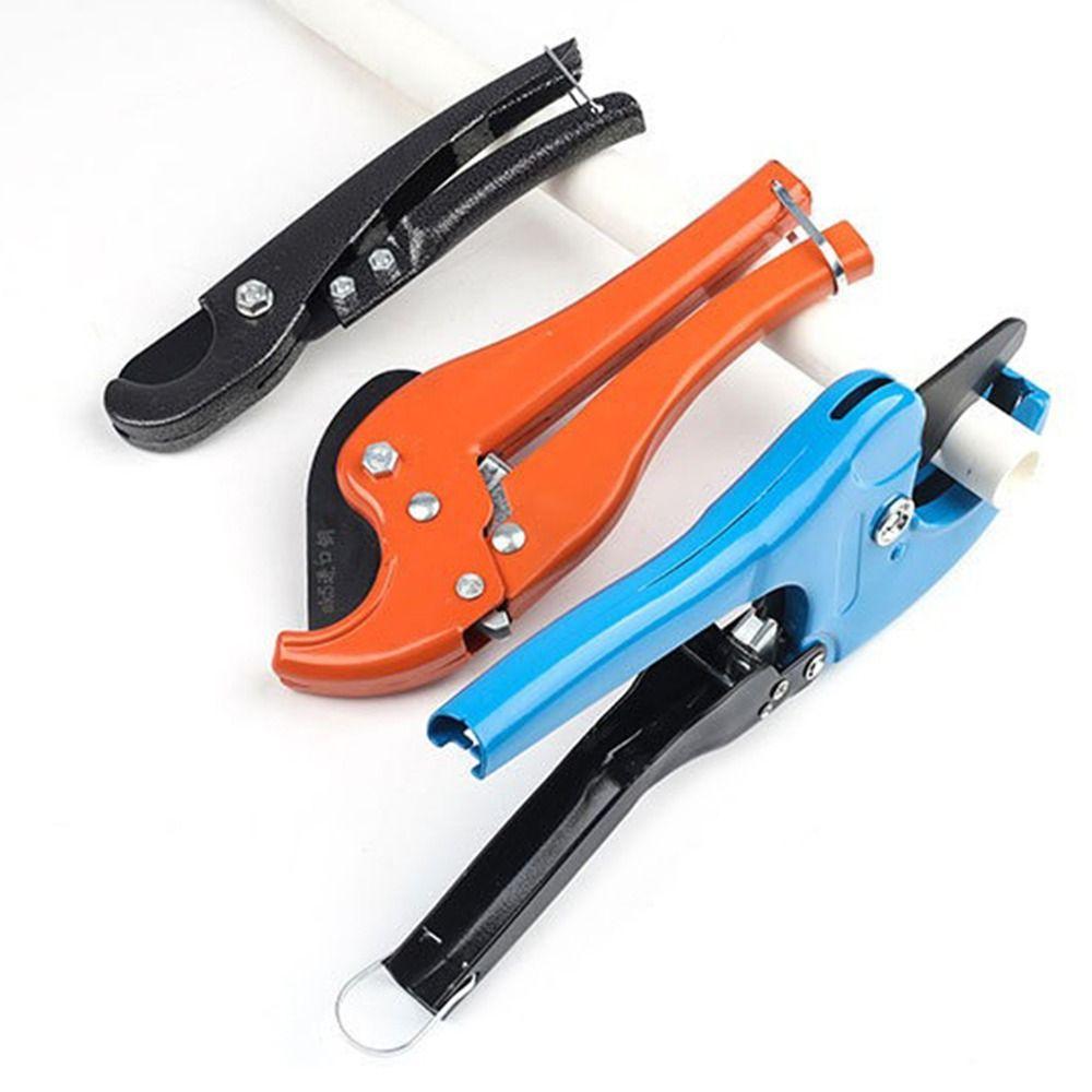 With SK5 Blade Pipe Cutters Ratchet PVC Pipe Shears New Plastic Pipe Cutter Plastic Hoses