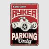 Can Am Ryker Parking Only Metal Sign Plaques Wall Pub Custom Pub Garage Tin Sign Poster