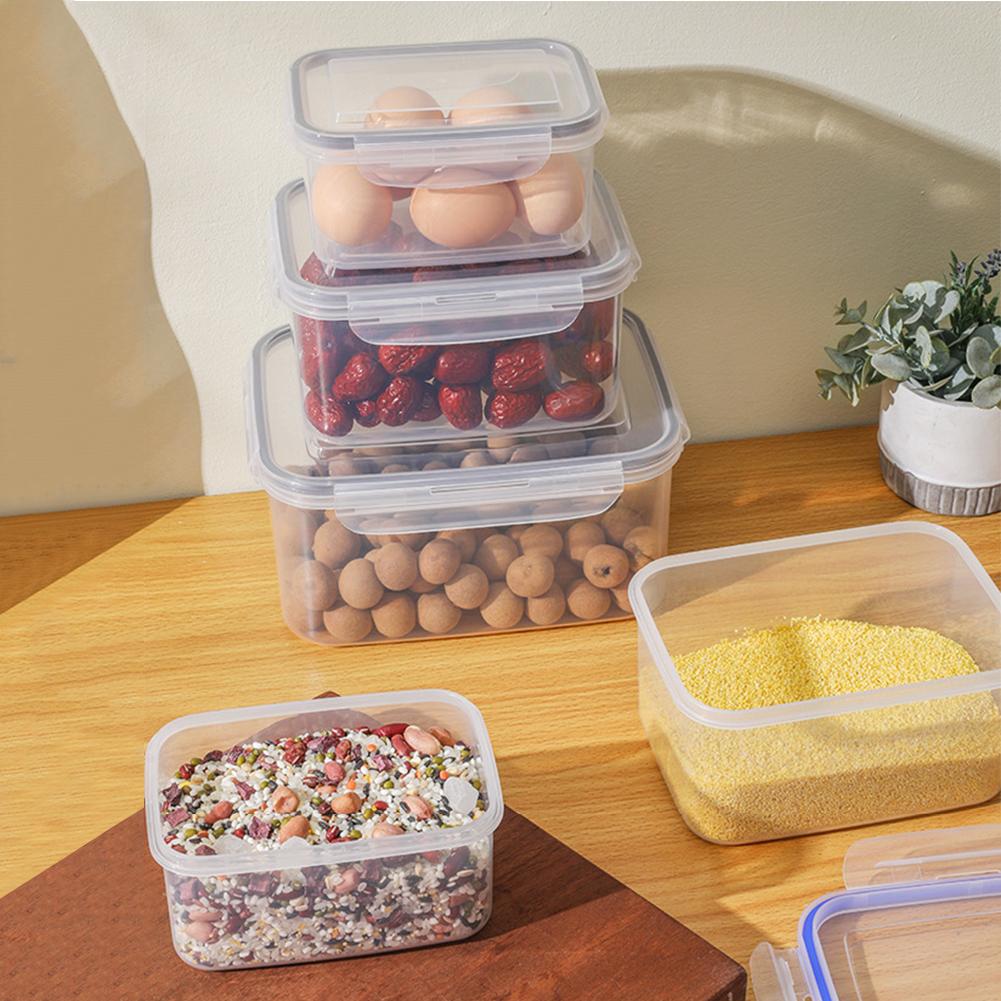 3 In 1 Fruit Storage Containers For Fridges Space-Saving Health Meal Preps Routine