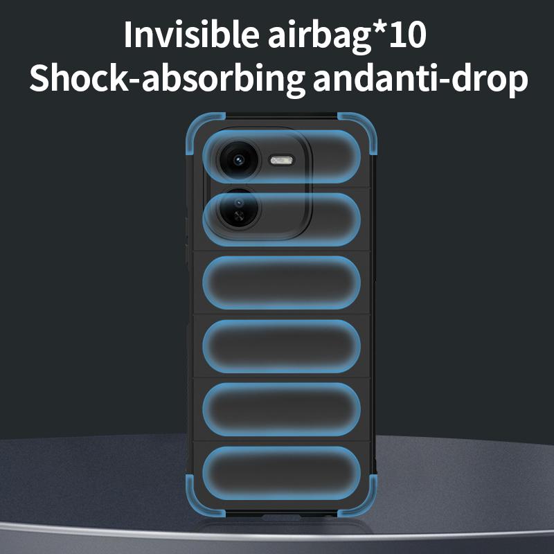 Для VIVO iQOO Z9X Z9 Turbo 5G Чехол-накладка на заднюю панель Мягкий силиконовый Противоударный Чехлы для защиты телефона Funda Coque