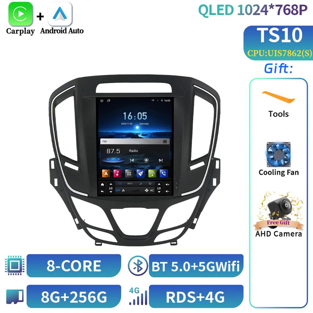 9,7" для Opel Insignia Buick Lacrosse Regal 2014-2018 Android Auto Radio Car Radio Multimedia GPS Carplay Multimedia Navigation