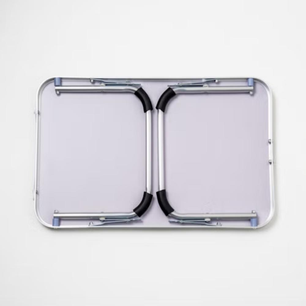 Уличный складной алюминиевый стол 30см x 50см x В21см - Бежевый