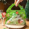10PCS Christmas Festival Gift Bags Halloween Candy Packaging For Biscuits Cookies Chocolate Parties Holiday Decor Ziplock Bags