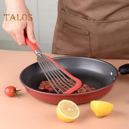 Кухонная лопатка, 2 шт., легко чистится, удобная ручка, нескользящие силиконовые лопатки для рыбы, кухонная посуда, кухонные принадлежности