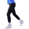SAUCONY Однотонные облегающие спортивные длинные брюки женские, черные SC1230101A-BK01