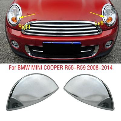 Для BMW MINI COOPER R55 R56 R57 R58 R59 2008-2014 передний бампер, фара, омыватель, распылительная форсунка, насос, хромированная крышка, крышка