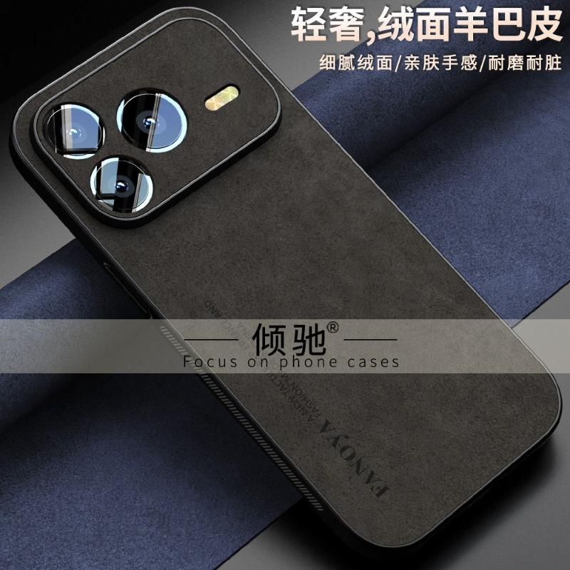 Чехол для Honor 600 Pro, роскошный матовый кожаный чехол из ПУ с силиконовой вставкой, легкий пылезащитный ударопрочный бампер