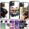 Креативный Милый Домашний Кот Животное Чехол Для Телефона Для iPhone 17 Air 15 16 Чехол 11 13 14 Pro Max 12 Plus Max Fundas