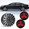 4PCS 56mm Car Styling Wheel Center Hub Caps Rim Cover Badge Emblem Hubcaps For Mitsubishi ASX Lancer 10 Pajero Outlander L200
