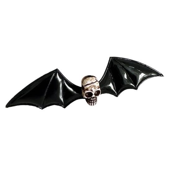 Хэллоуинская заколка для волос в темном стиле, крылья летучей мыши, дизайн тыквы и глазного яблока, пародийная заколка для волос, универсальный готический уличный аксессуар для волос для вечеринки