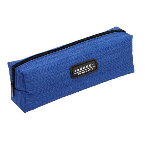 Multipurpose Durable Trendy Pure Colors Simple Canvas Business Stationery Case Pencil Holder
