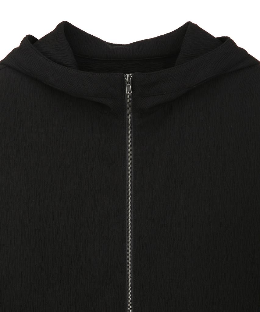 Jillstuart Newyork Men [Pleats] Pleats Series Zip-Up Hoodie - Black (Jnju6B505Bk)