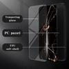 For OnePlus 13T 5G Case Marble Pattern Tempered Glass+PC+TPU Protective Phone Cover