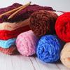 100g/roll DIY Velvet Yarn Polyester Chenille Yarn Crochet Yarn Baby Plush Yarn For Knitted Sweater