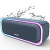 DOSS SoundBox Pro Bluetooth Улучшенная Компактная Bluetooth-колонка с 20 часами работы IPX6 Пассивная Беспроводная Карта Подходит для ванных комнат и наружных дверей
