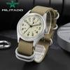 Militado ML07 Кварцевые часы Механизм VH31 Сапфировое стекло Военные часы 100 м Водонепроницаемые Высокопрозрачное AR-покрытие Люминесцентные часы