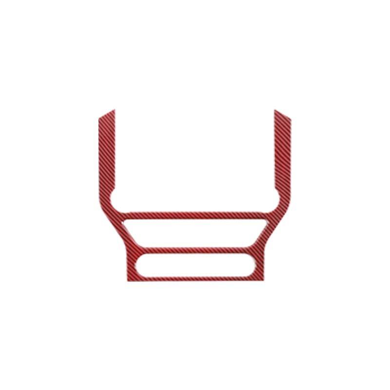 Car Central Control Navigation Panel Decorative Cover Stickers Fit For Ford Mustang 2015 Up ABS Interior Accessories