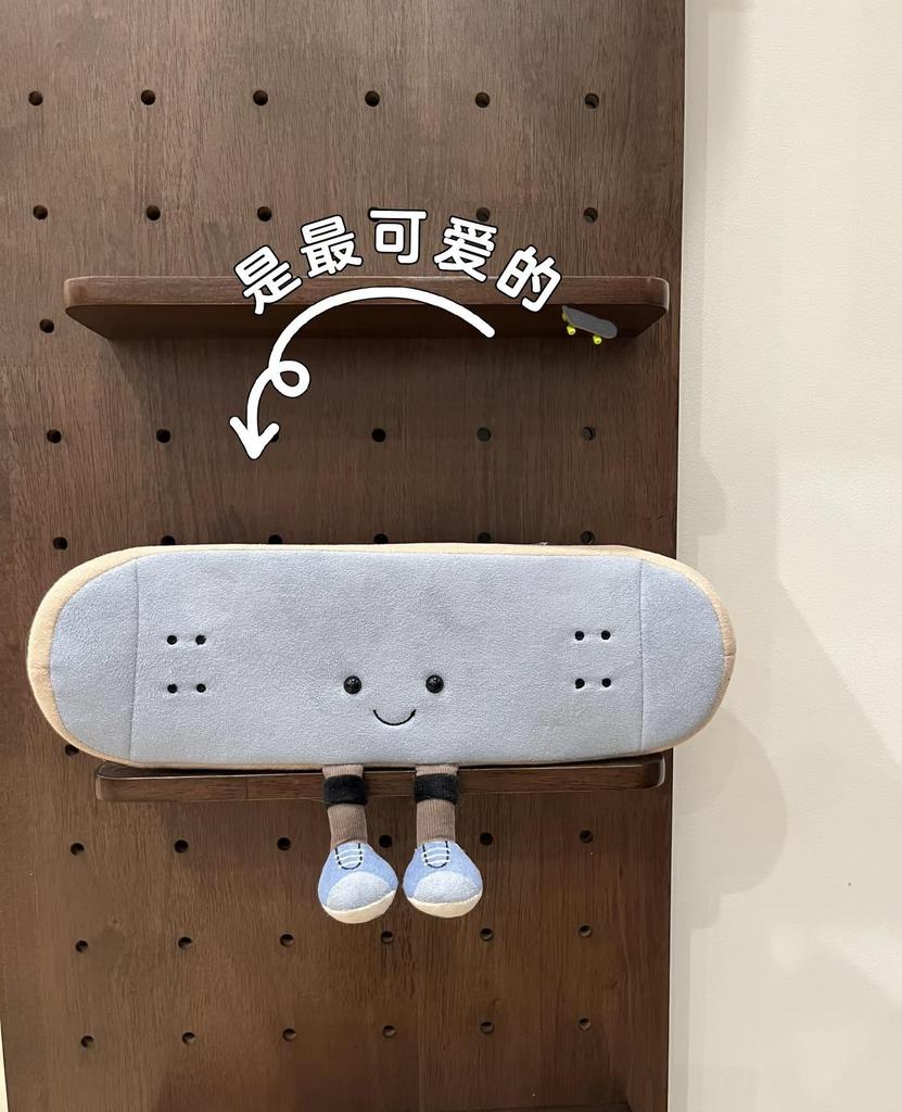 JC Fun Sports UK Plush Skateboard Doll - Cute, Comfy Skateboard Toy Gift