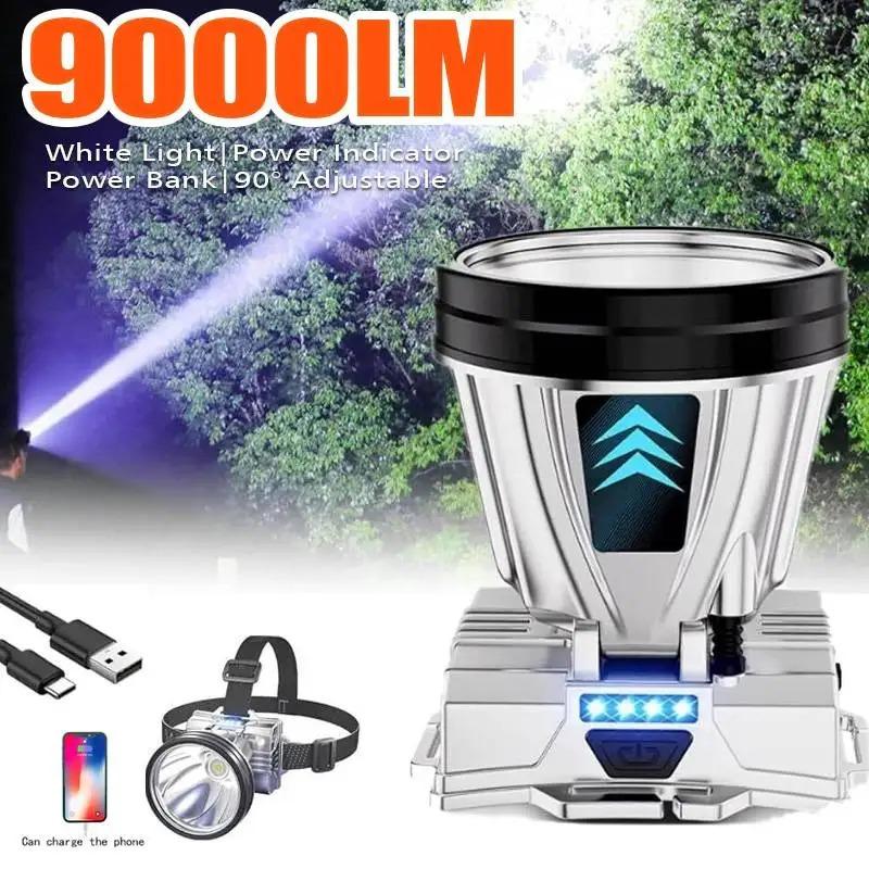 Настраиваемые Мощные Перезаряжаемые Налобные Фонари
