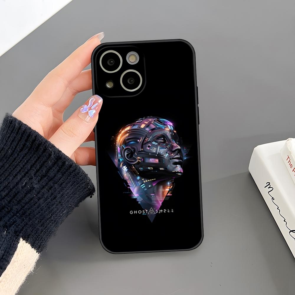 Чехол для телефона в стиле аниме G-Ghost In The Shell для iPhone 17 Pro Max 16 15 14 Pro Max 13 Mini 11 12 Xr X Xs SE Plus Задняя крышка