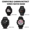 Подходит для Garmin Instinct Tactical/Tide/Esports двухцветный силиконовый ремешок для часов Garmin Instinct2 Solar Сменный ремешок на запястье