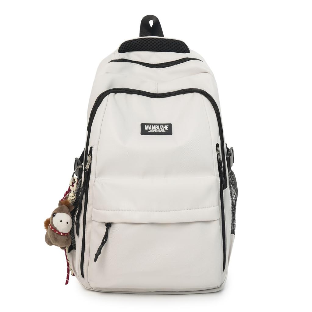 Школьная сумка корейская версия ins модный крутой темный стиль большая вместимость повседневный туристический рюкзак высокое качество подростковый студенческий рюкзак