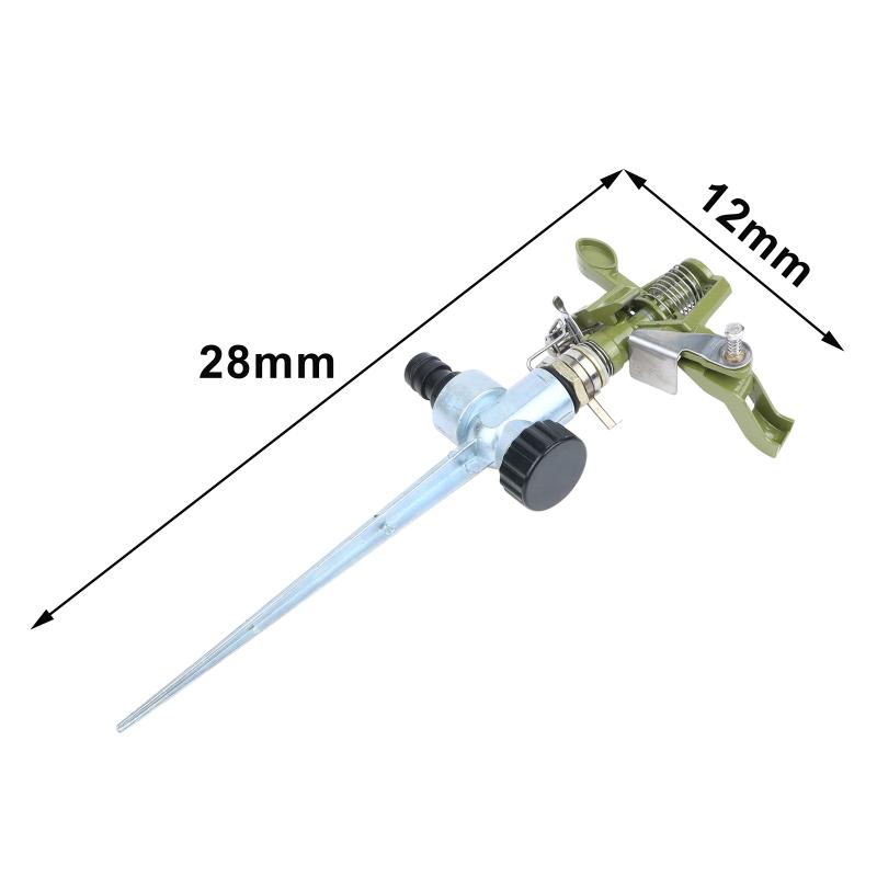 Thread Rotating Rocker Sprinkler Adjustable Automatic Impact Sprayer for Lawn Garden Yard Irrigation