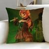 popular singer Jazmin Bean Cushion Cover Soft  EasyWash Pillow Case  Versatile for Couch Bed Travel and Office