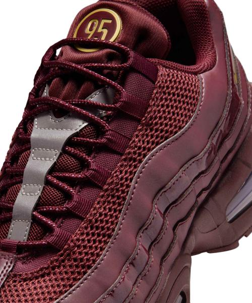 [Nike] Air Max 95 Big Bubble M - Burgundy Crush:Black:Metallic Silver:Metallic Gold IB6830-601