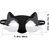 Felt Wolf Masks Half Face: 20pcs 7.86X3.93X0.12in Animal Mask Dress-up for Carnival Party Halloween Performance Photography Props