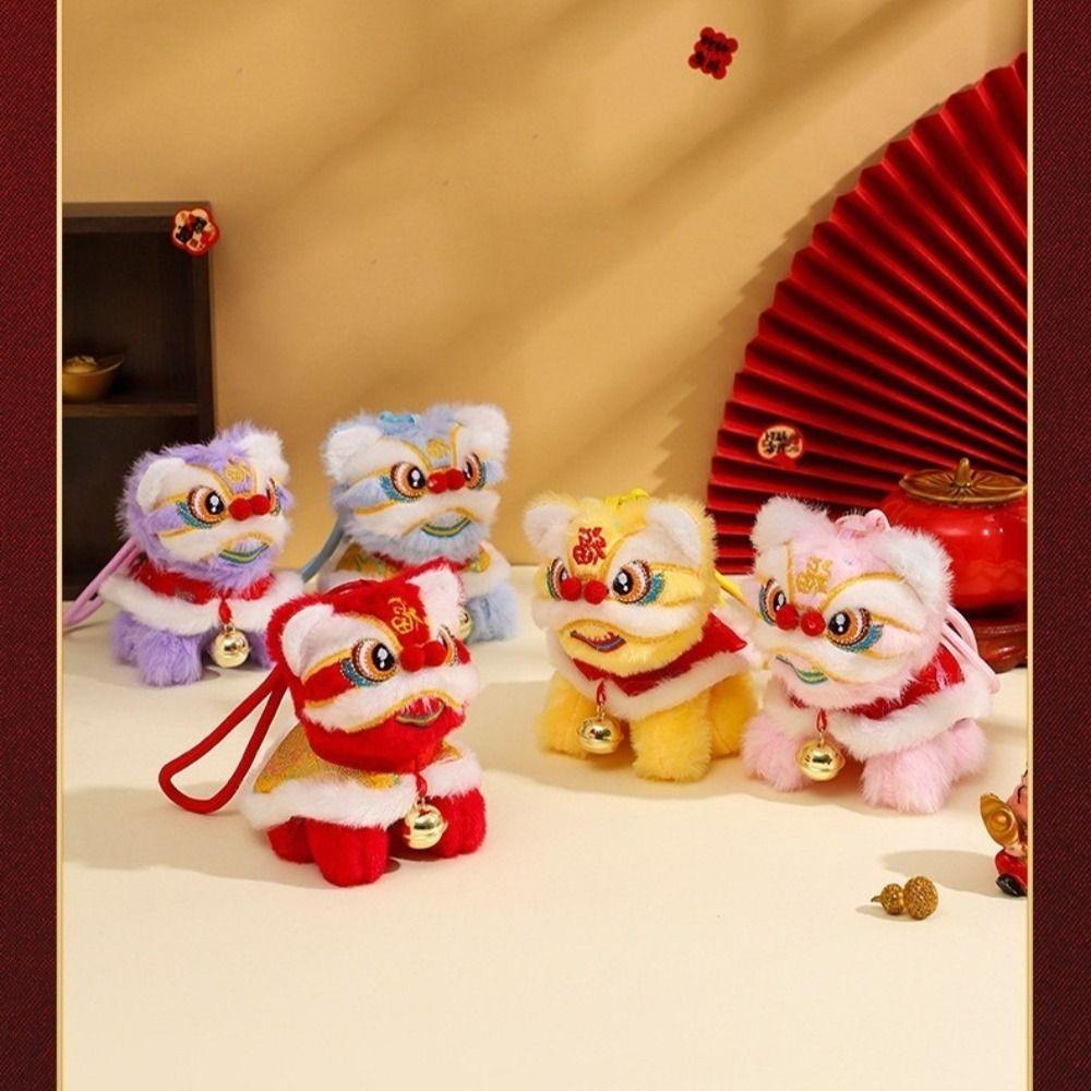 2026 New Year Chinese Spring Festival Ornament Plush Material National Trend Decor  Home Office