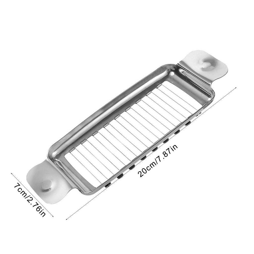 Слайсер для масла и сыра из нержавеющей стали с эргономичной ручкой для легкой нарезки брикета и квадратной формы, можно мыть в посудомоечной машине