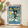 Мистер Рукодельник Арт Железный Знак Fallout Содружество Патина Металлическое Настенное Украшение Подарок для Жителя Убежища