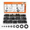360Pcs 9 Sizes Internal Tooth Star Lock Washers Replacement Quick Speed Locking Washers Retaining Clips Fasteners top sale